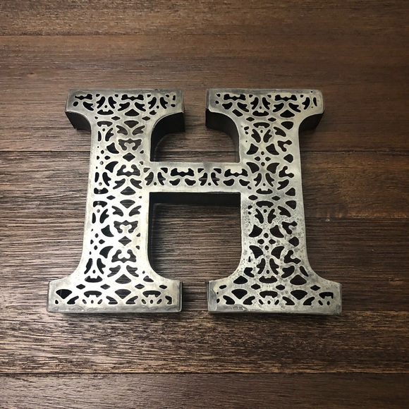 Urban Outfitters Other - H - Metal Letter Home Decor